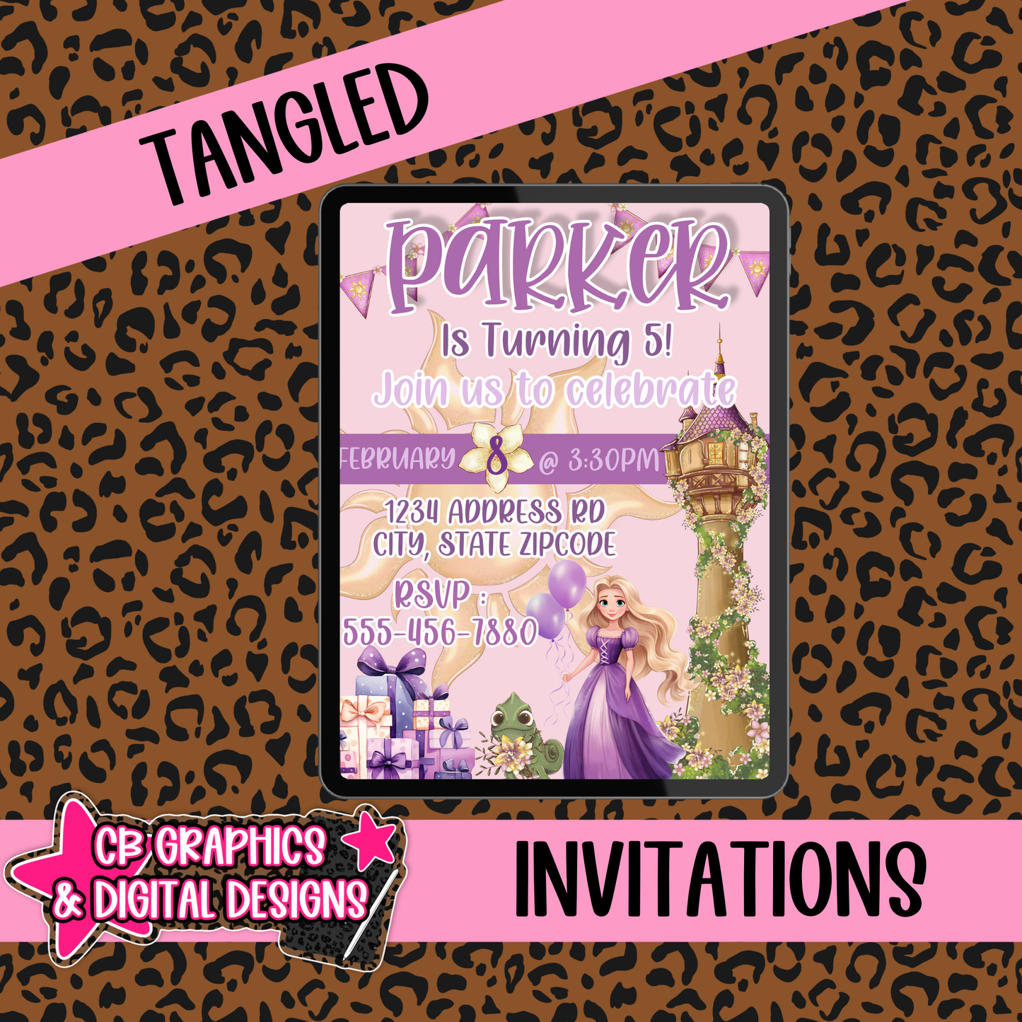 Tangled Invite