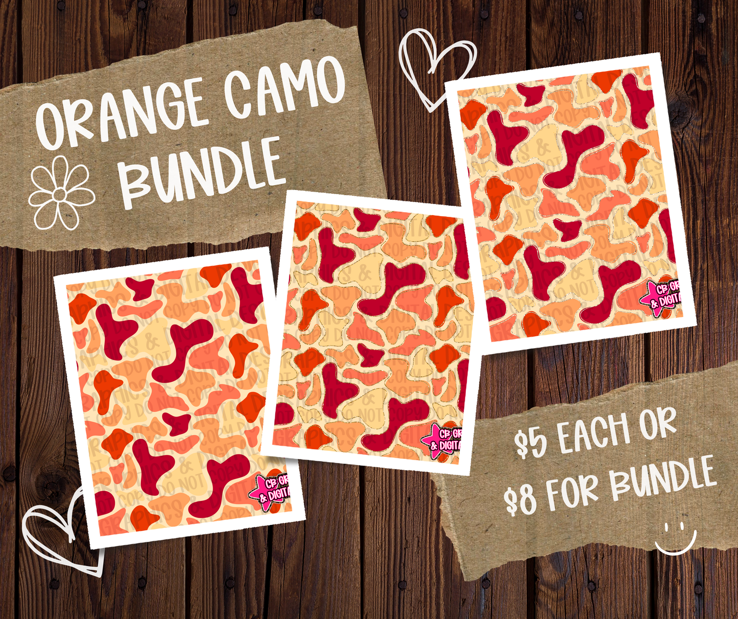 27 Camo Seamless Bundle