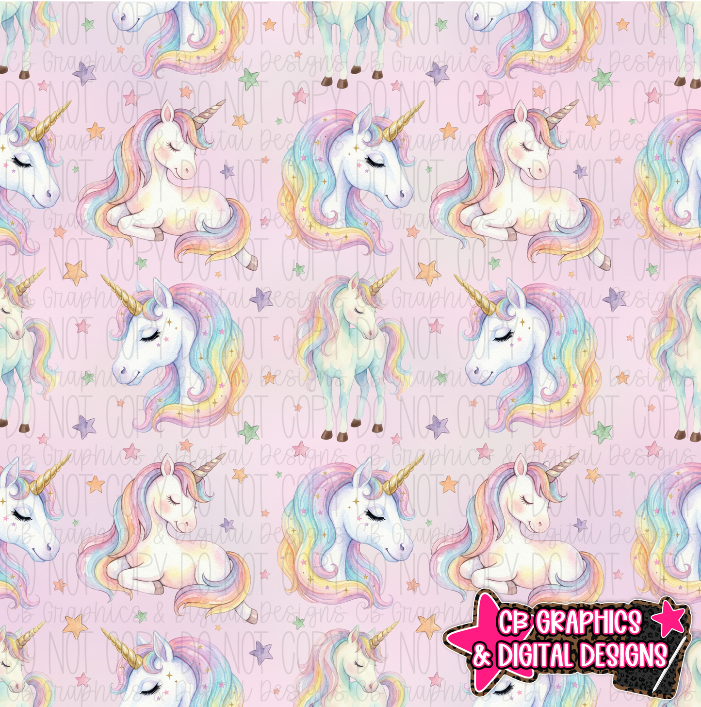 Magical Unicorn Seamless File