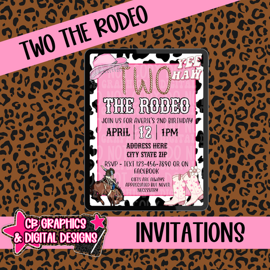 TWO The Rodeo Invite
