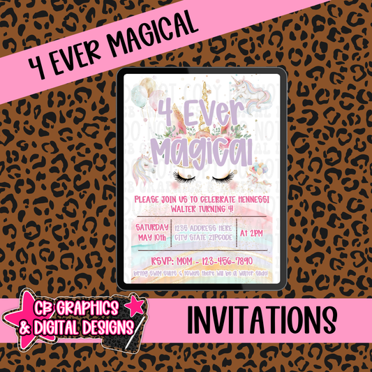 4 Ever Magical Invite