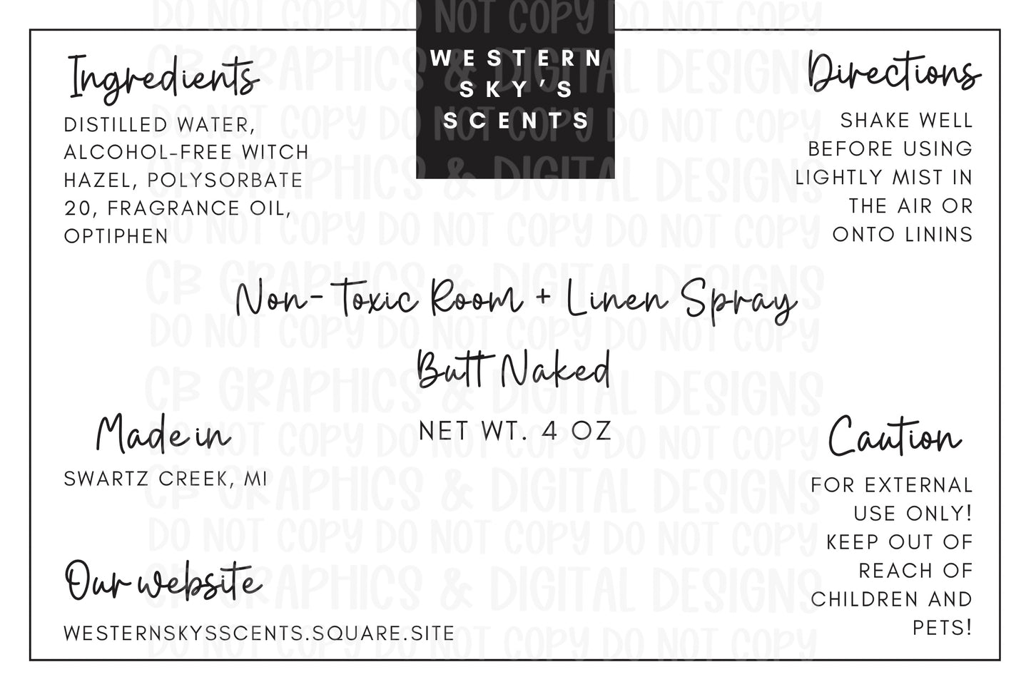 Canva Editable Label