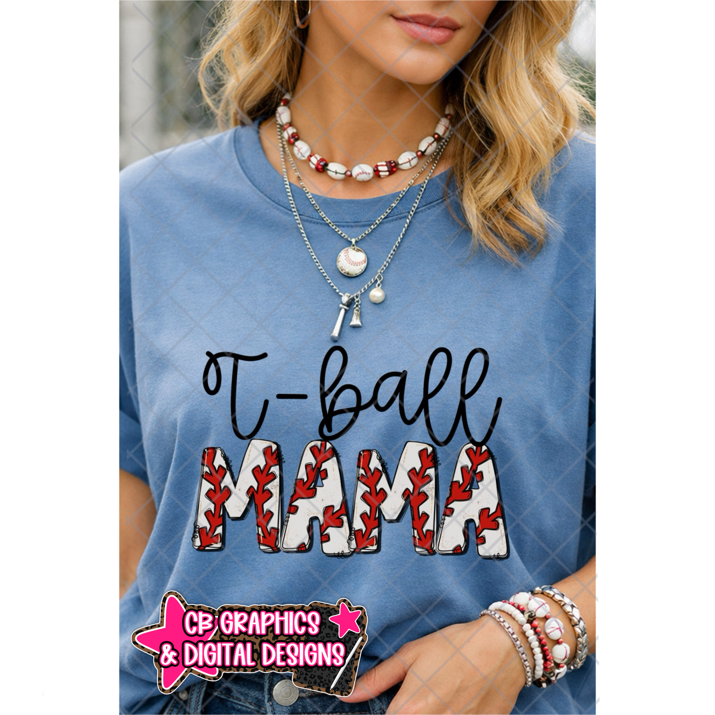 T-ball Mama PNG