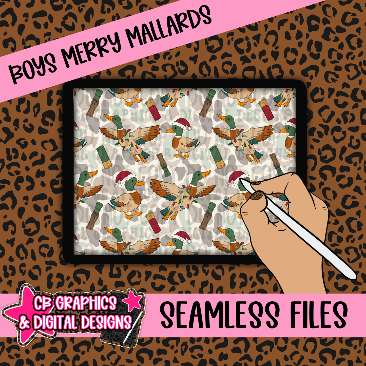 Boys Merry Mallards Seamless File