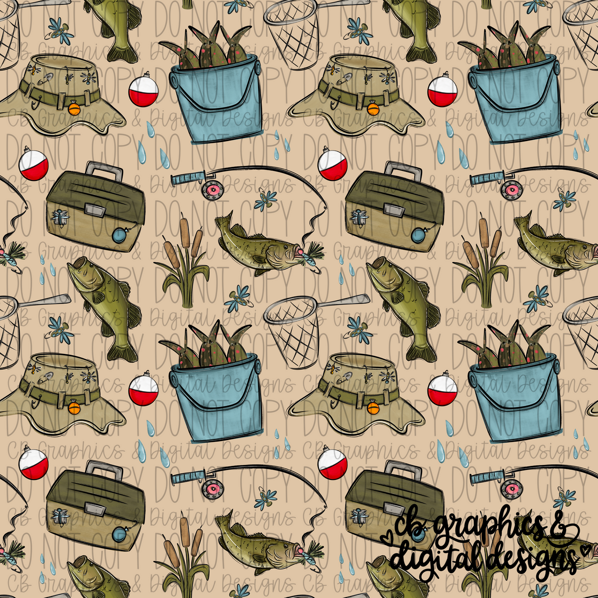 Neutral Fishing Seamless File