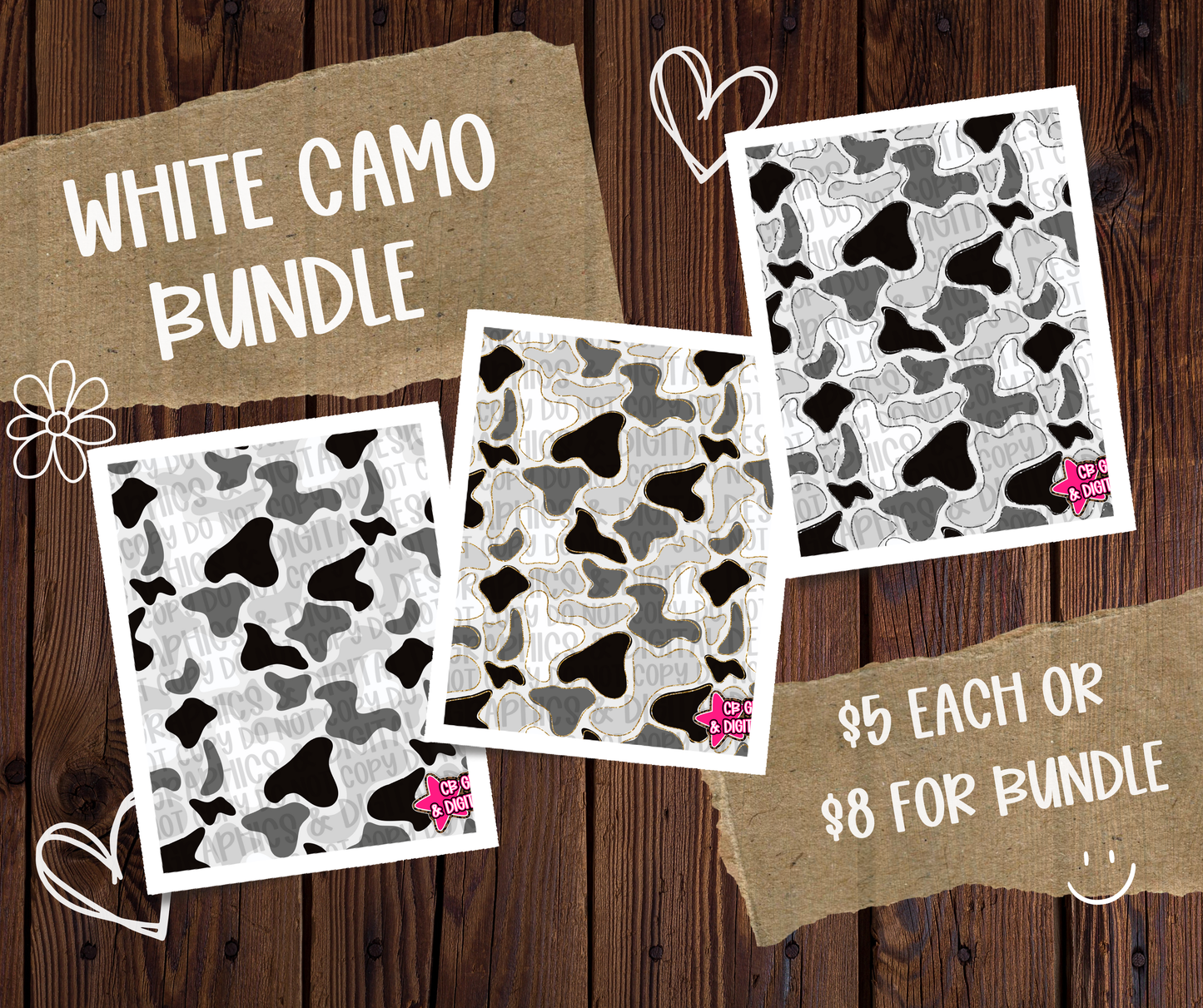 27 Camo Seamless Bundle