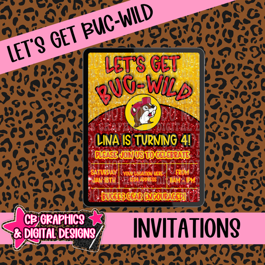 Let’s Get Buc-Wild Invite