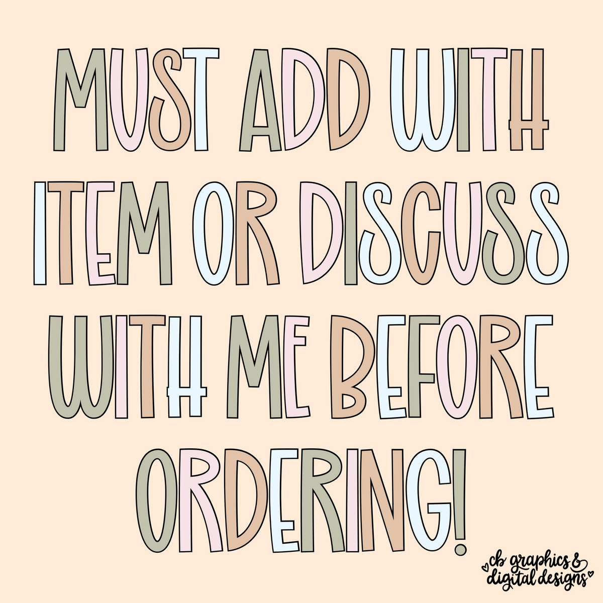Canva Editable Add On (Please read description before ordering!)