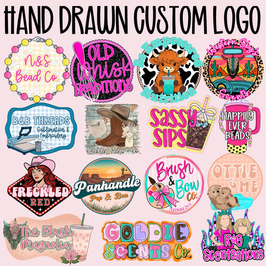Hand Drawn Custom Logo
