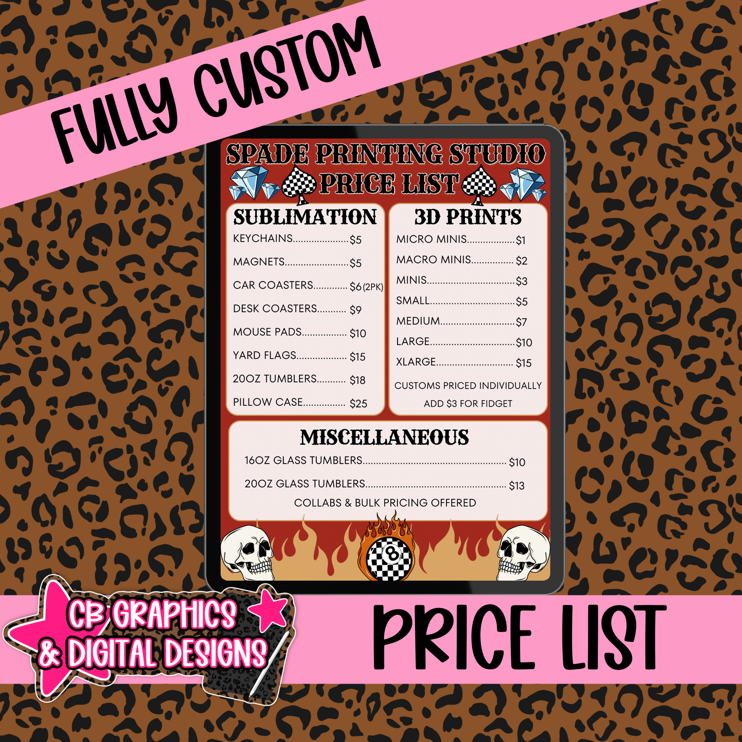 Price List