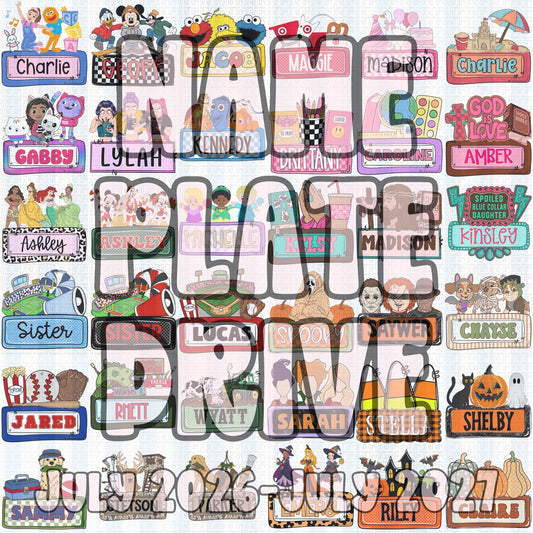 Annual Name Plate Google Drive