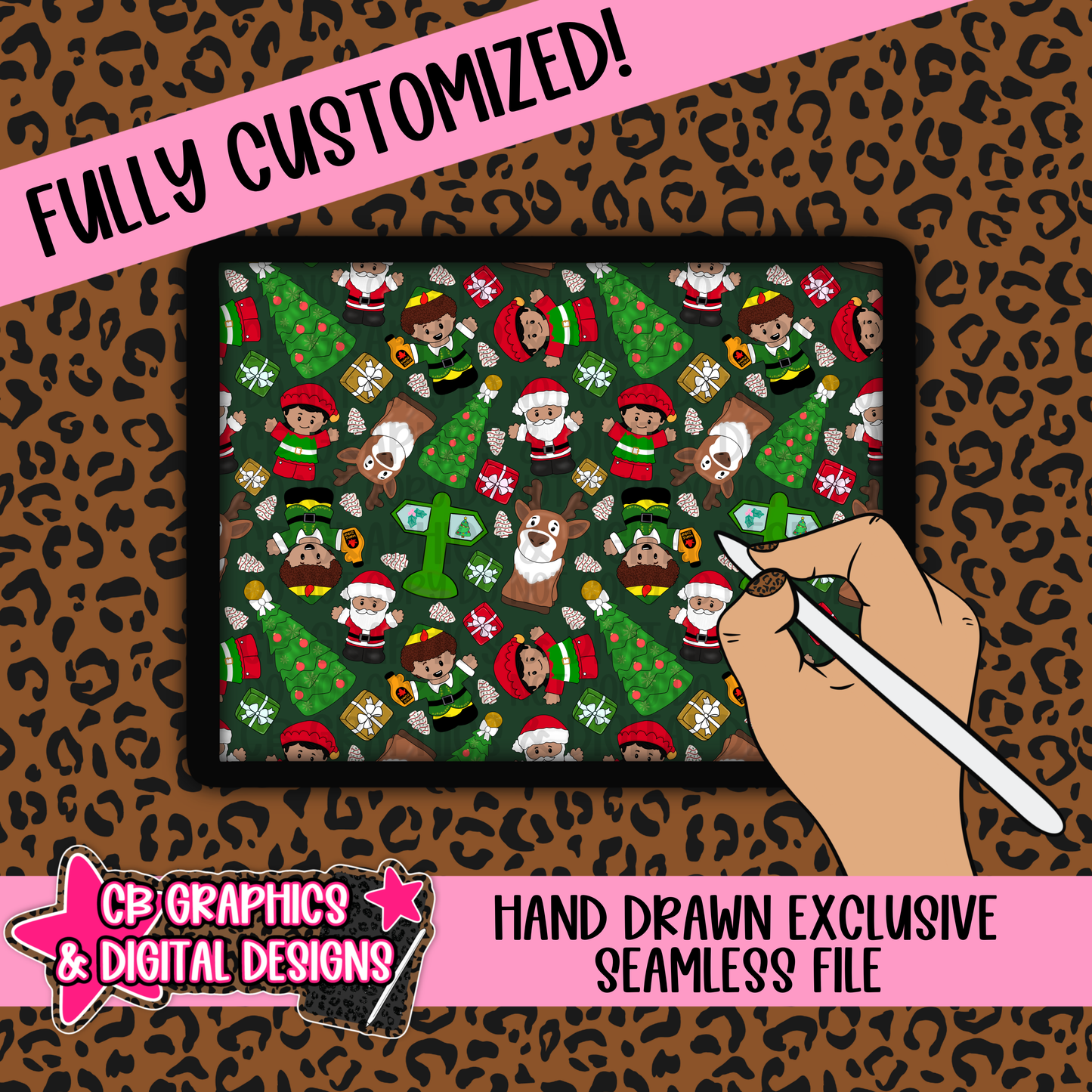 Exclusive Hand Drawn Seamless File