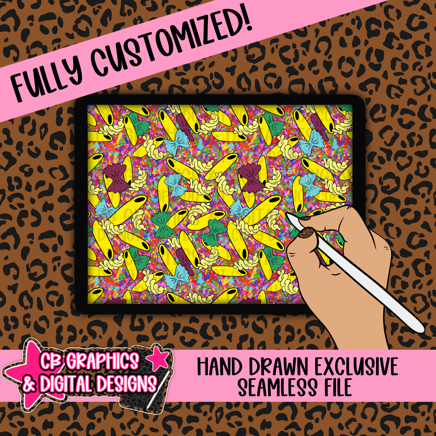Exclusive Hand Drawn Seamless File