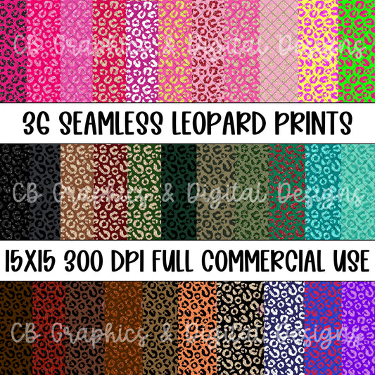 Leopard Print Seamless Bundle