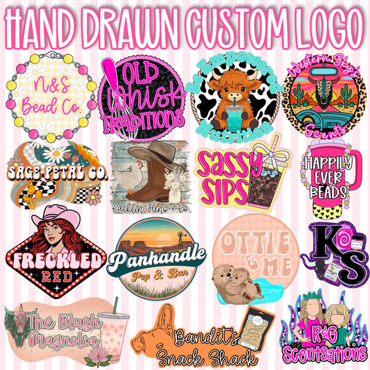 Hand Drawn Custom Logo