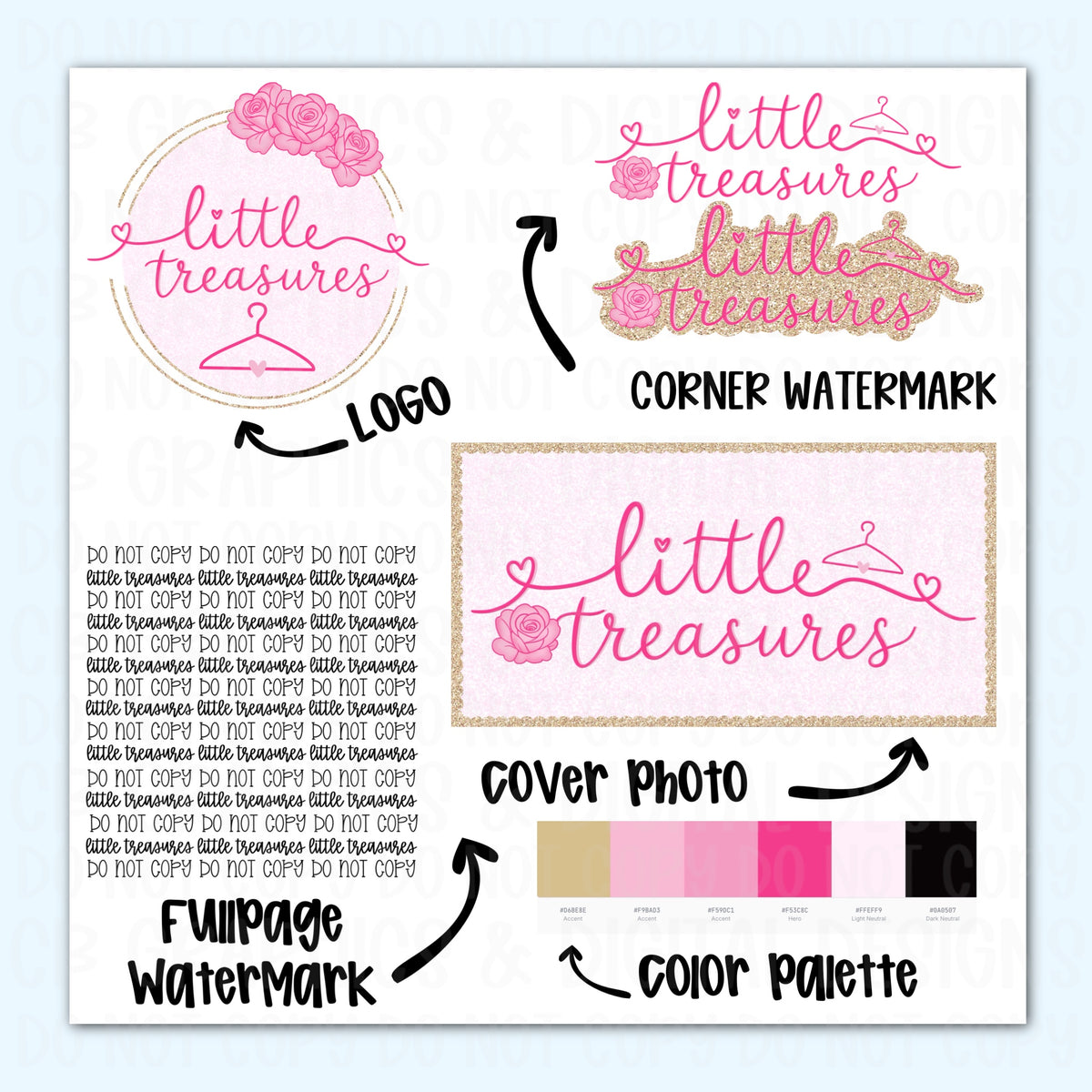 Semi-Custom Basic Brand Kit